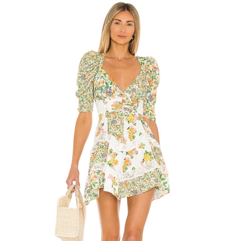 ROSALYN MINI DRESS from For Love & Lemons